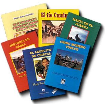 Carátulas de libros y plaquetas producidos por Isla Blanca